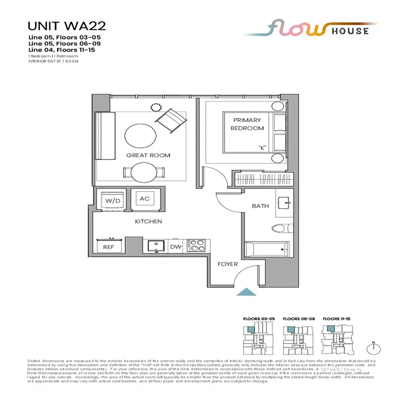 Flow House Miami Worldcenter floor plan 7