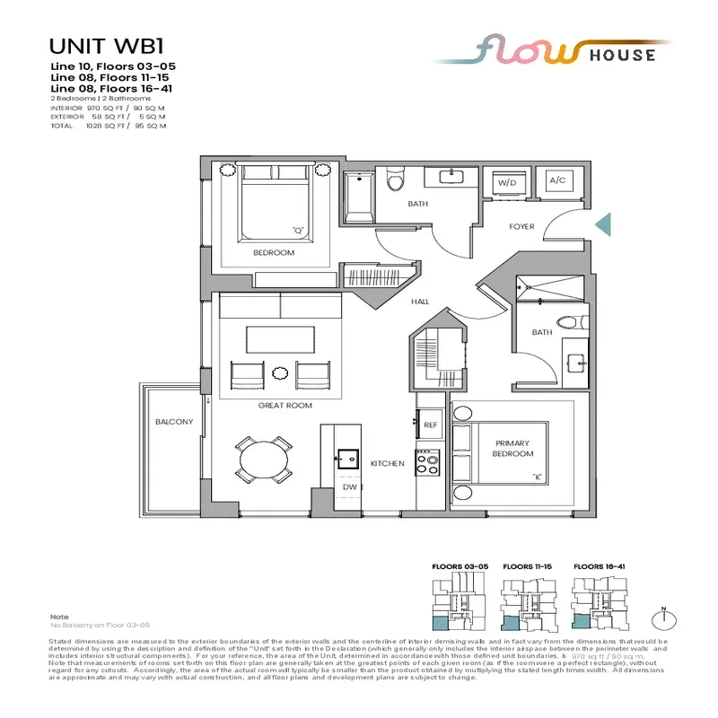 Flow House Miami Worldcenter floor plan 17