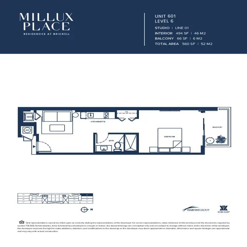 Millux Place floor plan 2