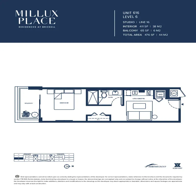 Millux Place floor plan 15