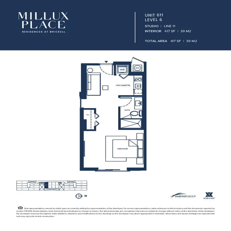 Millux Place floor plan 16
