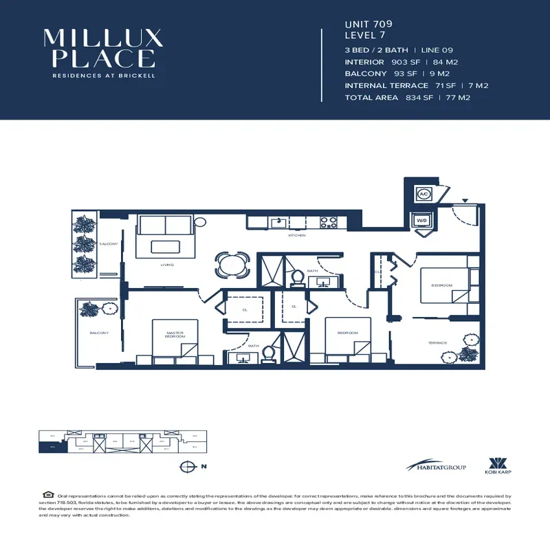 Millux Place floor plan 17