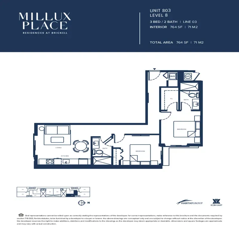Millux Place floor plan 18