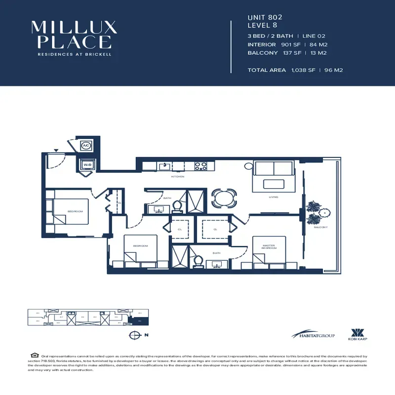 Millux Place floor plan 19