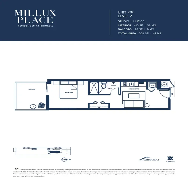 Millux Place floor plan 22