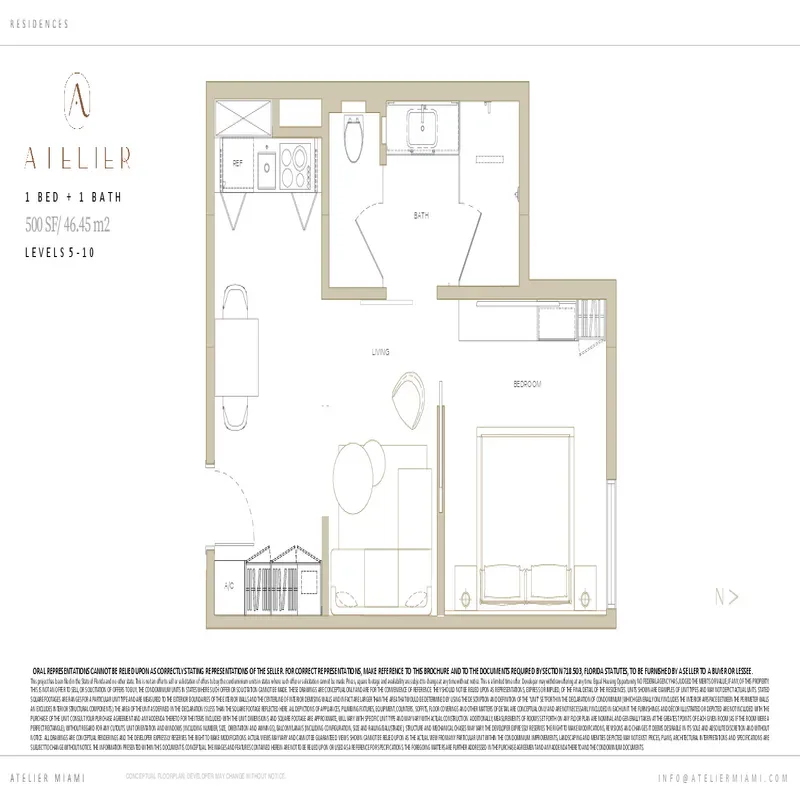 Atelier Residences Miami floor plan 2