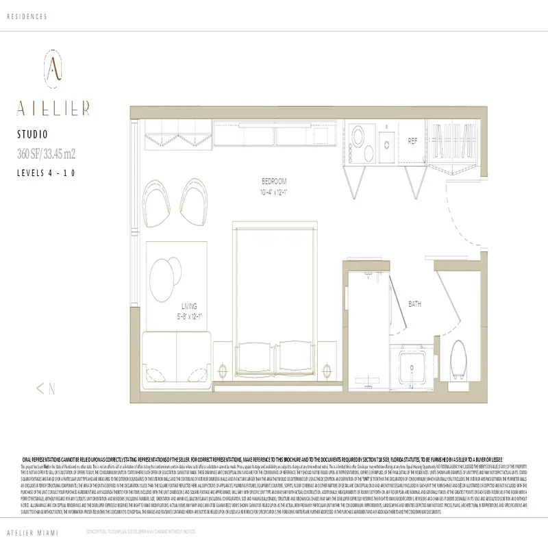 Atelier Residences Miami floor plan 6