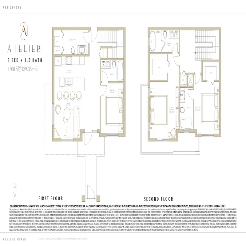 Atelier Residences Miami floor plan 7