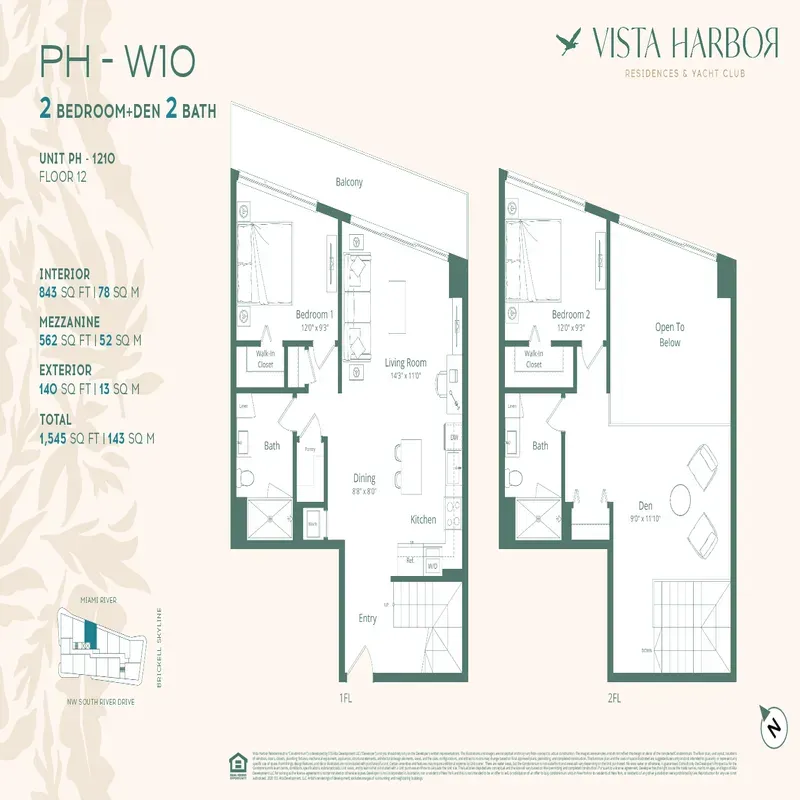 Vista Harbor Residences floor plan 3