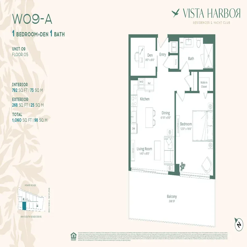 Vista Harbor Residences floor plan 10