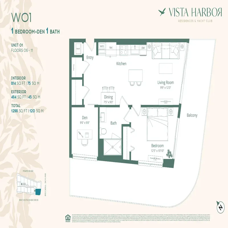 Vista Harbor Residences floor plan 18