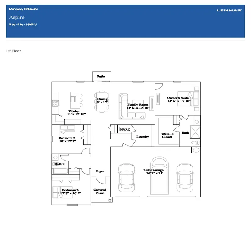 Redlands Ridge floor plan 4