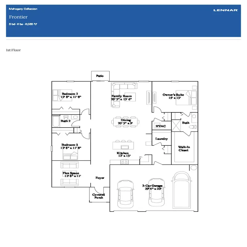 Redlands Ridge floor plan 6