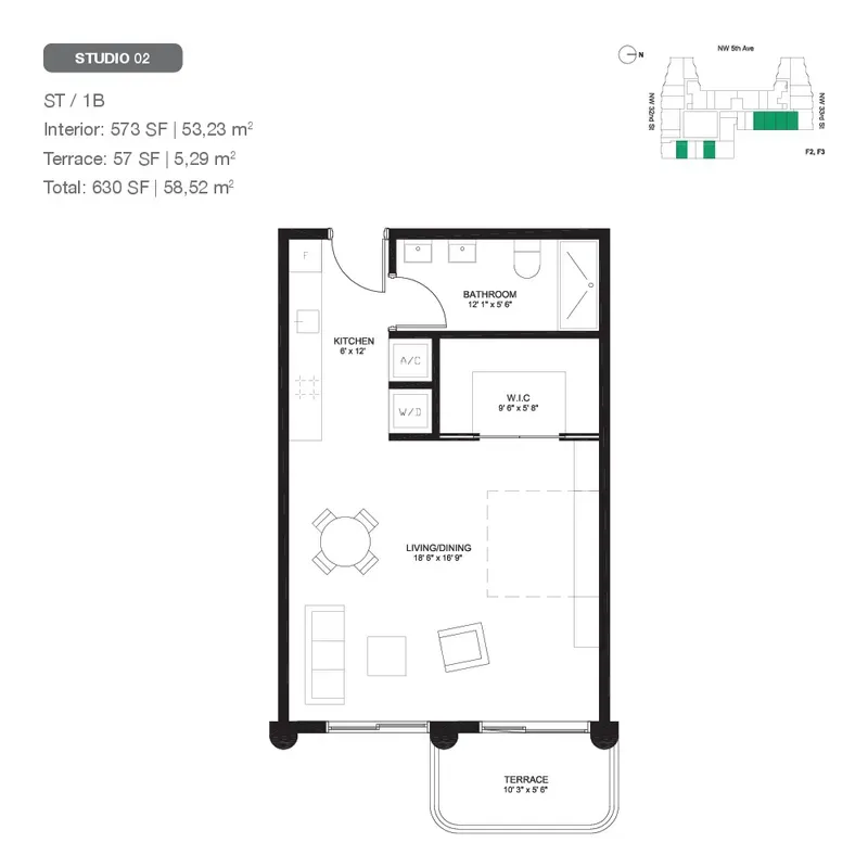 Rose Wynwood floor plan 3