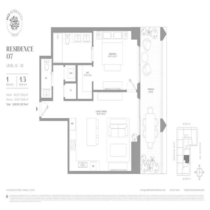 HQ Residences Miami floor plan 8
