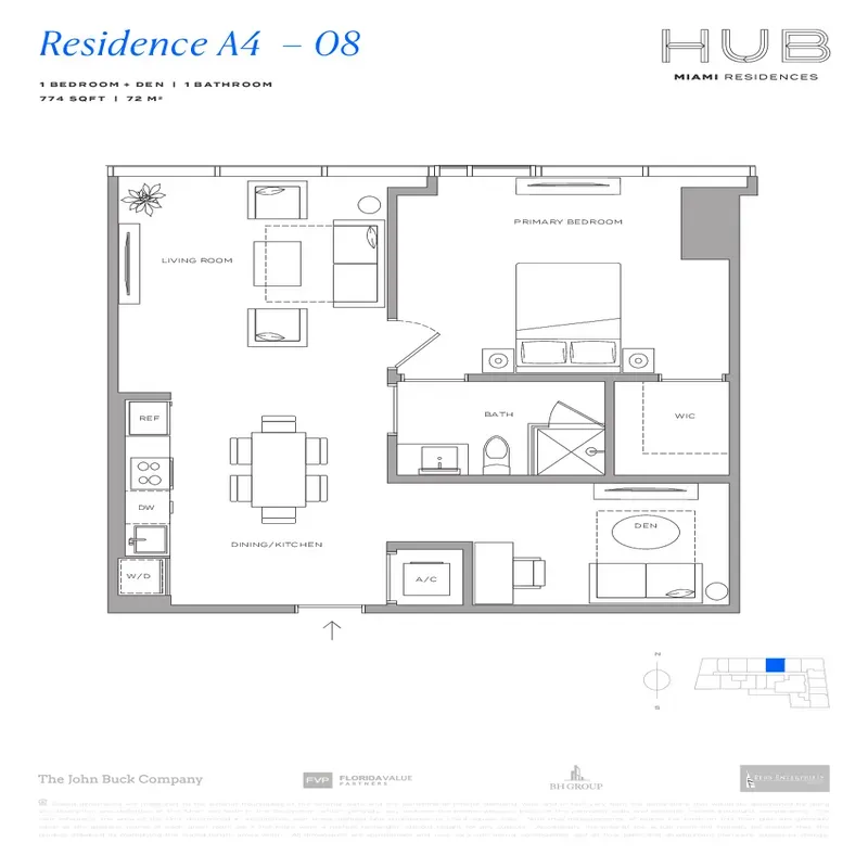 HUB Miami Residences floor plan 8