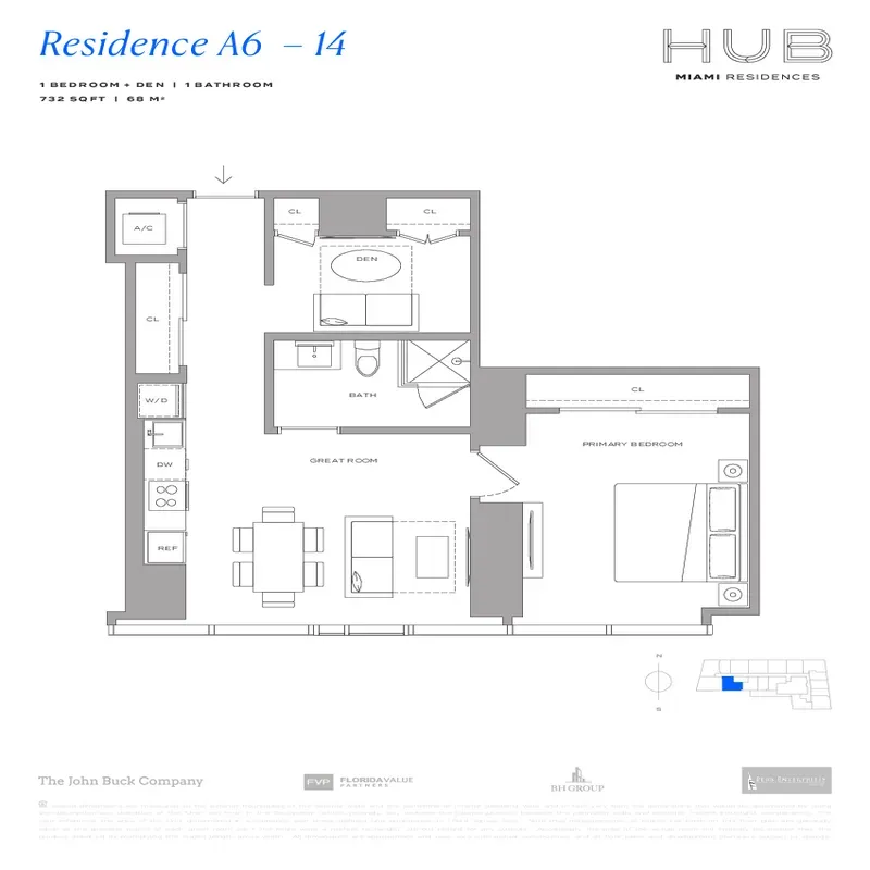HUB Miami Residences floor plan 10
