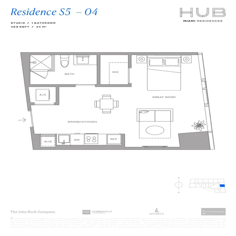 HUB Miami Residences floor plan 20
