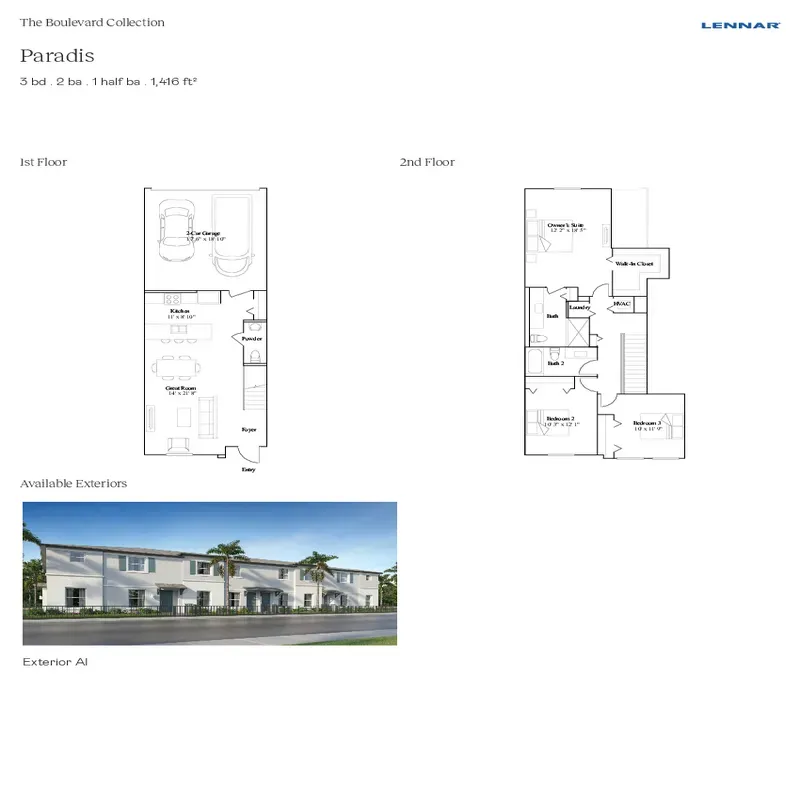 Vivant floor plan 1