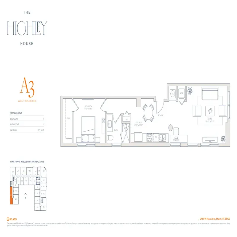 The Highley House floor plan 5