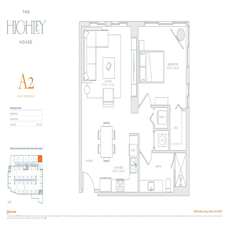 The Highley House floor plan 7