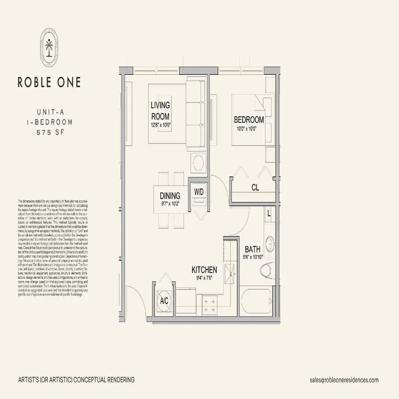 Roble One Residences floor plan 2