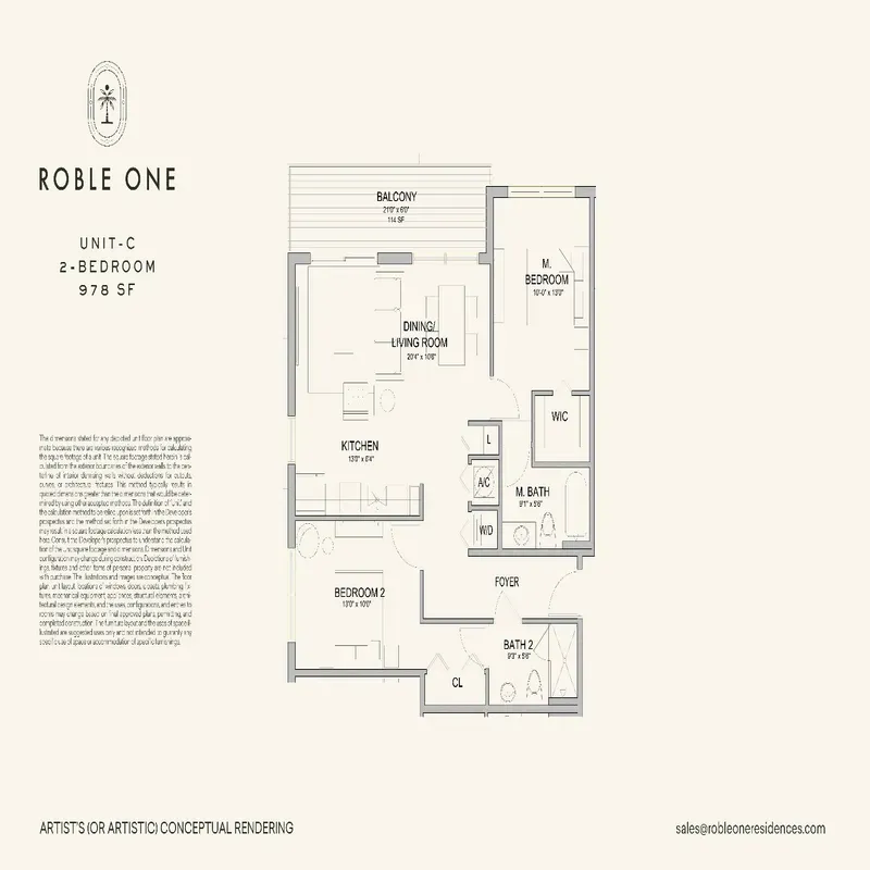Roble One Residences floor plan 9