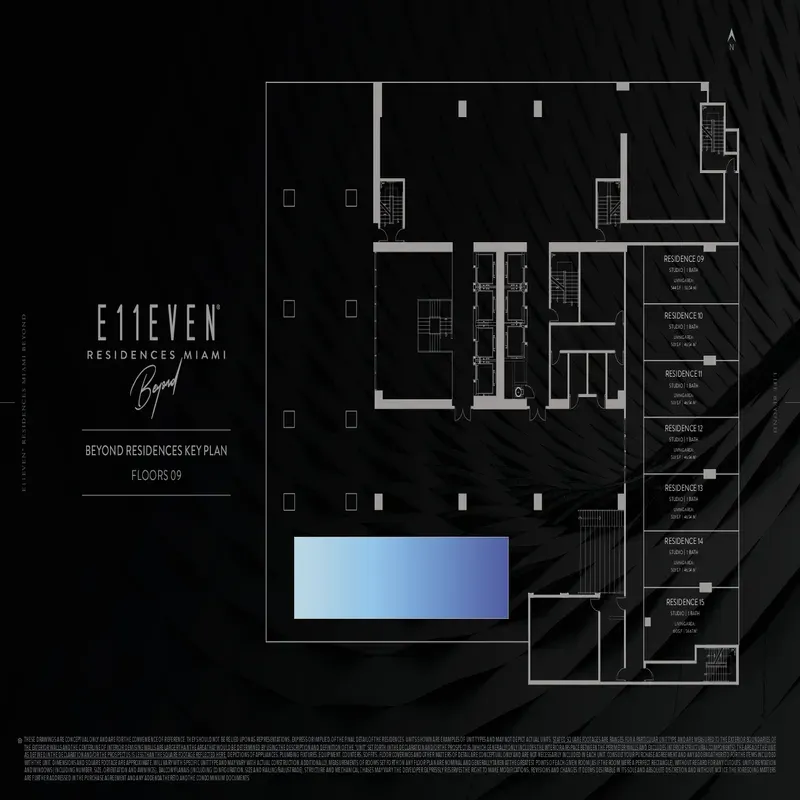 E11EVEN Club Residences Miami Beyond floor plan 2