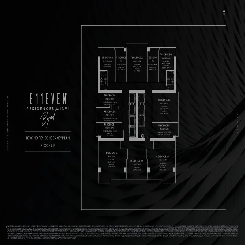 E11EVEN Club Residences Miami Beyond floor plan 5