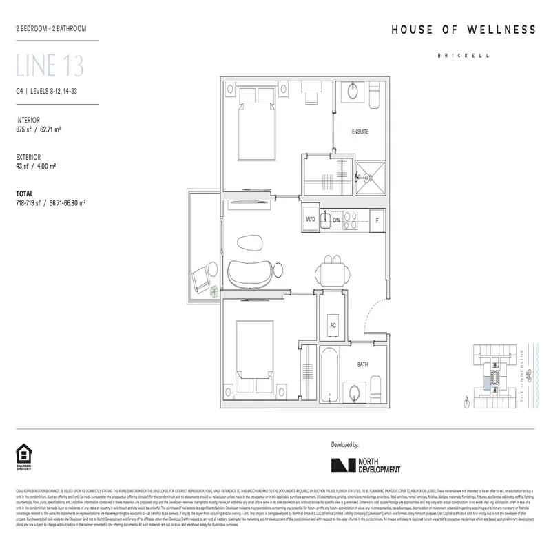 House of Wellness Brickell floor plan 6