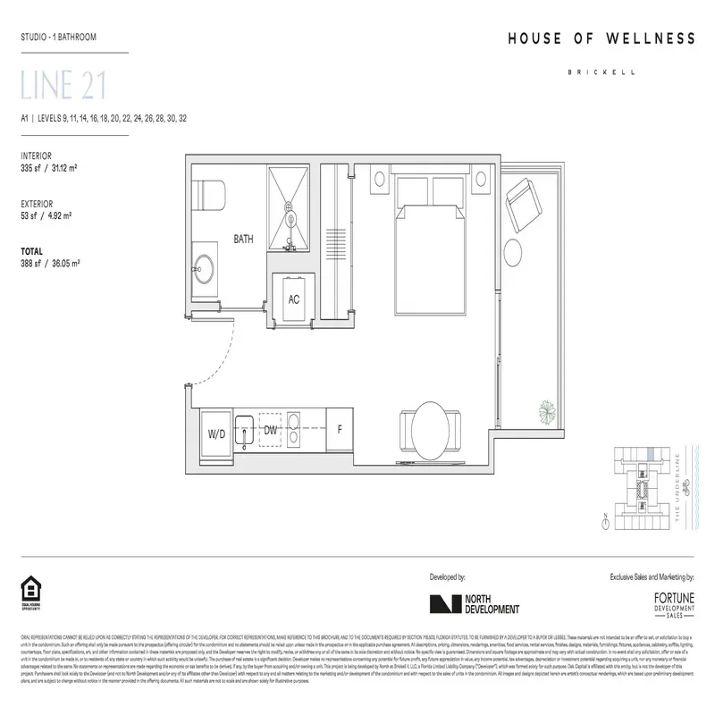 House of Wellness Brickell floor plan 9
