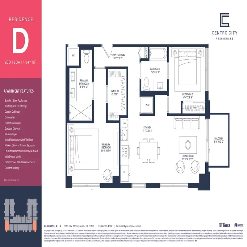 Centro City Residences floor plan 7