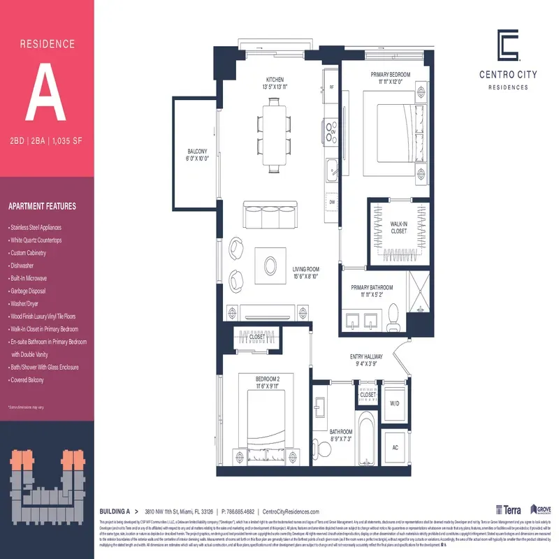 Centro City Residences floor plan 8