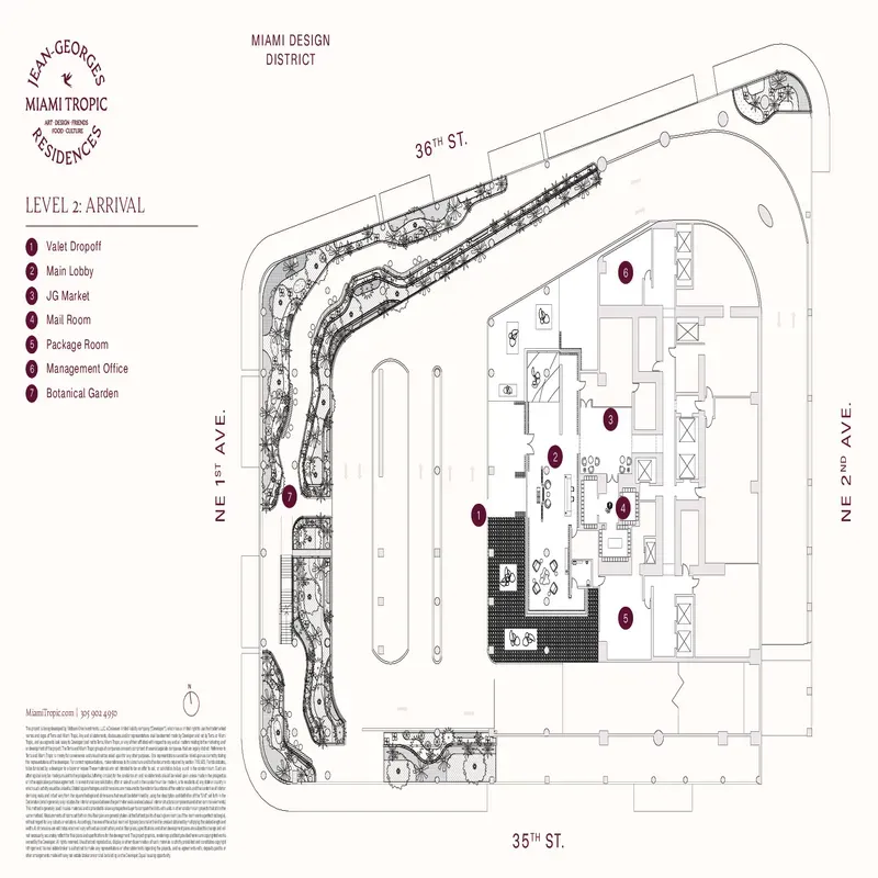Jean-Georges Miami Tropic Residences floor plan 4