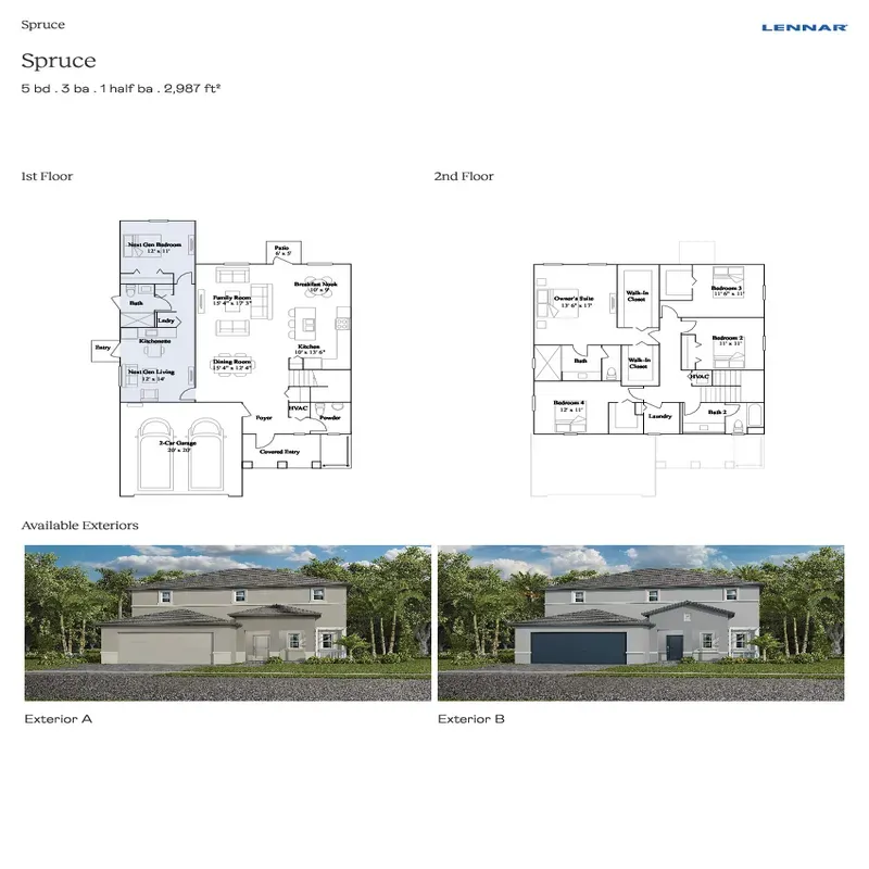 Acacia Groves floor plan 3