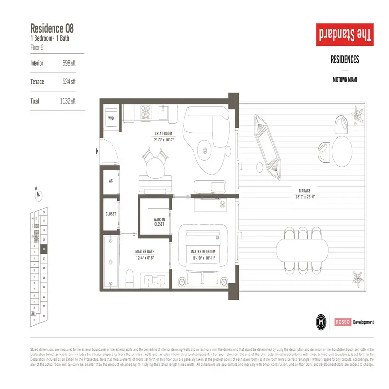 The Standard Residences floor plan 3
