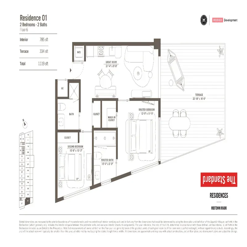 The Standard Residences floor plan 5