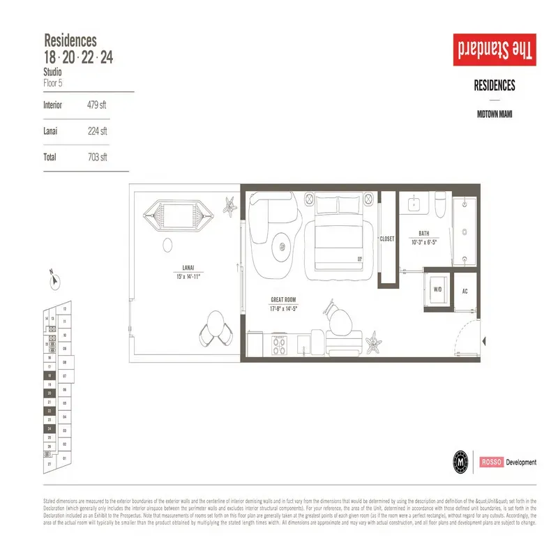 The Standard Residences floor plan 9