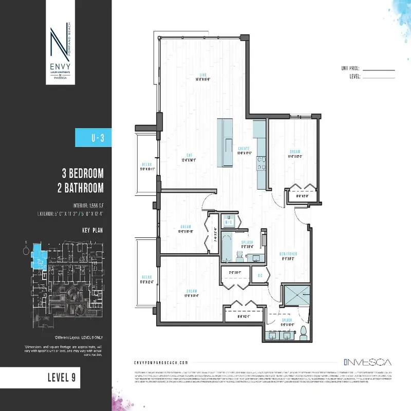 Envy Residences floor plan 3